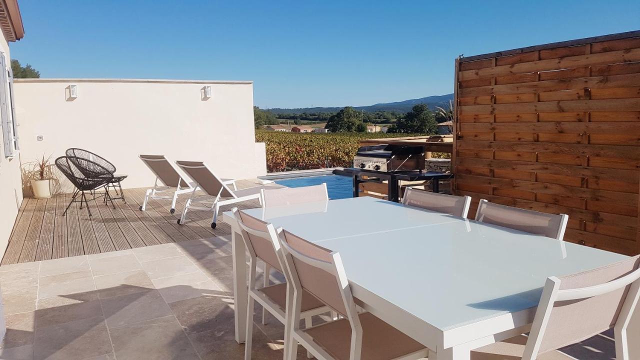 Charmante Villa Dans Un Village Paisible Aux Portes D'Uzes Et Des Cevennes Saint-Hippolyte-de-Caton 外观 照片