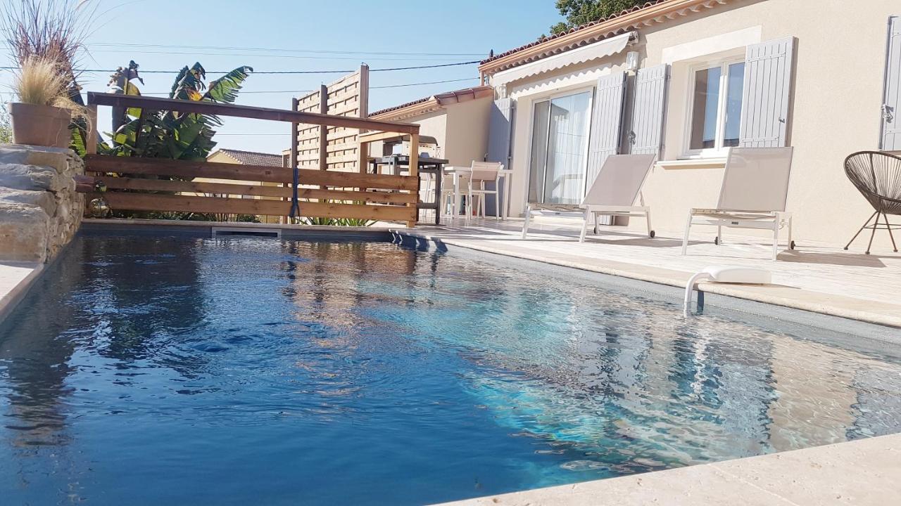 Charmante Villa Dans Un Village Paisible Aux Portes D'Uzes Et Des Cevennes Saint-Hippolyte-de-Caton 外观 照片